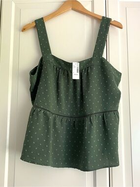 Reitmans Green Tank Top